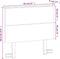 vidaXL - Hoofdbord - 90 - cm - massief - grenenhout - wasbruin