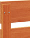 vidaXL - Hoofdbord - 90 - cm - massief - grenenhout - wasbruin