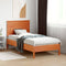 vidaXL - Hoofdbord - 90 - cm - massief - grenenhout - wasbruin