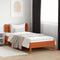 vidaXL - Hoofdbord - 90 - cm - massief - grenenhout - wasbruin