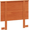 vidaXL - Hoofdbord - 90 - cm - massief - grenenhout - wasbruin