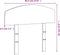 vidaXL - Hoofdbord - 90 - cm - massief - grenenhout - wasbruin