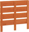 vidaXL - Hoofdbord - 90 - cm - massief - grenenhout - wasbruin