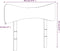 vidaXL - Hoofdbord - 90 - cm - massief - grenenhout - wit