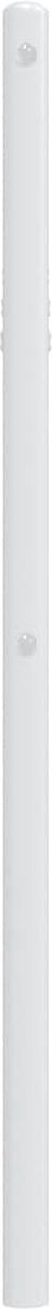 vidaXL - Hoofdbord - 90 - cm - metaal - wit