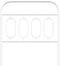 vidaXL - Hoofdbord - 90 - cm - metaal - wit