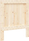 vidaXL - Hoofdbord - 90x104 - cm - massief - grenenhout