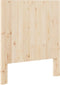 vidaXL - Hoofdbord - 90x104 - cm - massief - grenenhout