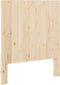 vidaXL - Hoofdbord - 90x104 - cm - massief - grenenhout