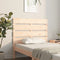 vidaXL - Hoofdbord - 90x3x80 - cm - massief - grenenhout