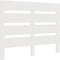 vidaXL - Hoofdbord - 90x3x80 - cm - massief - grenenhout - wit