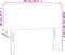 vidaXL - Hoofdbord - 90x5x78/88 - cm - fluweel - donkergroen