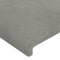 vidaXL - Hoofdbord - 90x5x78/88 - cm - fluweel - lichtgrijs