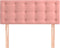 vidaXL - Hoofdbord - 90x5x78/88 - cm - fluweel - roze