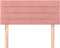 vidaXL - Hoofdbord - 90x5x78/88 - cm - fluweel - roze