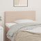 vidaXL - Hoofdbord - 90x5x78/88 - cm - kunstleer - cappuccinokleurig