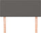 vidaXL - Hoofdbord - 90x5x78/88 - cm - kunstleer - grijs