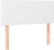 vidaXL - Hoofdbord - 90x5x78/88 - cm - kunstleer - wit