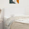 vidaXL - Hoofdbord - 90x5x78/88 - cm - kunstleer - wit