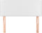vidaXL - Hoofdbord - 90x5x78/88 - cm - kunstleer - wit