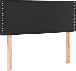 vidaXL - Hoofdbord - 90x5x78/88 - cm - kunstleer - zwart