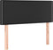 vidaXL - Hoofdbord - 90x5x78/88 - cm - kunstleer - zwart