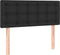 vidaXL - Hoofdbord - 90x5x78/88 - cm - kunstleer - zwart