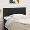 vidaXL - Hoofdbord - 90x5x78/88 - cm - kunstleer - zwart