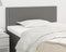 vidaXL - Hoofdbord - 90x5x78/88 - cm - stof - donkergrijs