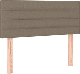 vidaXL - Hoofdbord - 90x5x78/88 - cm - stof - taupe
