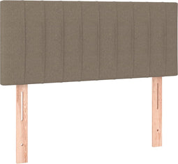 vidaXL - Hoofdbord - 90x5x78/88 - cm - stof - taupe