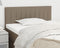 vidaXL - Hoofdbord - 90x5x78/88 - cm - stof - taupe