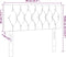 vidaXL - Hoofdbord - 90x7x78/88 - cm - fluweel - donkergroen