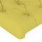 vidaXL - Hoofdbord - 90x7x78/88 - cm - stof - groen