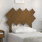 vidaXL - Hoofdbord - 92x3x81 - cm - massief - grenenhout - honingbruin
