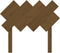 vidaXL - Hoofdbord - 92x3x81 - cm - massief - grenenhout - honingbruin