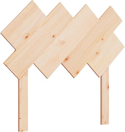 vidaXL - Hoofdbord - 92x3x81 - cm - massief - grenenhout