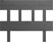 vidaXL - Hoofdbord - 93,5x3x81 - cm - massief - grenenhout - grijs