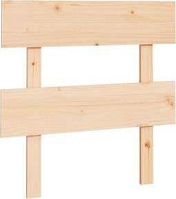 vidaXL - Hoofdbord - 93,5x3x81 - cm - massief - grenenhout