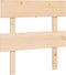 vidaXL - Hoofdbord - 93,5x3x81 - cm - massief - grenenhout