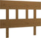 vidaXL - Hoofdbord - 93,5x3x81 - cm - massief - grenenhout - honingbruin