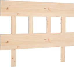 vidaXL - Hoofdbord - 93,5x3x81 - cm - massief - grenenhout