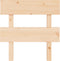 vidaXL - Hoofdbord - 93,5x3x81 - cm - massief - grenenhout