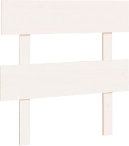 vidaXL - Hoofdbord - 93,5x3x81 - cm - massief - grenenhout - wit