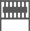 vidaXL - Hoofdbord - 95,5x4x100 - cm - massief - grenenhout - grijs