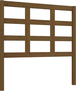 vidaXL - Hoofdbord - 95,5x4x100 - cm - massief - grenenhout - honingbruin