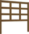 vidaXL - Hoofdbord - 95,5x4x100 - cm - massief - grenenhout - honingbruin