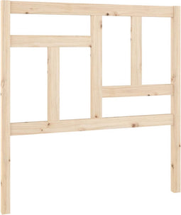 vidaXL - Hoofdbord - 95,5x4x100 - cm - massief - grenenhout