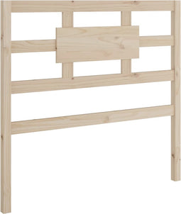 vidaXL - Hoofdbord - 95,5x4x100 - cm - massief - grenenhout