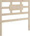 vidaXL - Hoofdbord - 95,5x4x100 - cm - massief - grenenhout